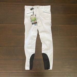 Equiline made in Italy slim fit horse riding pants size 30 - stains